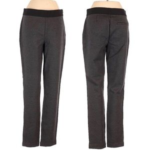 Gap Side Zip Ponte Legging Mid-Rise Gray NWT